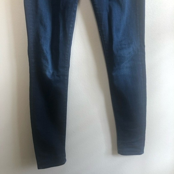 MOTHER The Looker Skinny Jeans in Midnight 26 - Picture 4 of 9